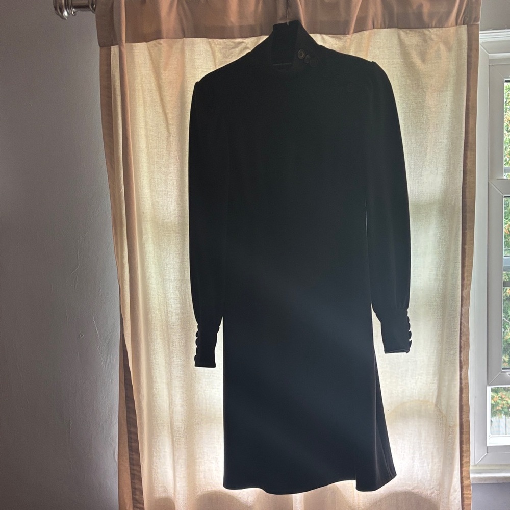 Morgan McFeeters Classic Black Long Sleeve Dress